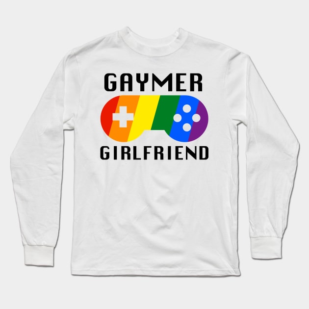 Gaymer Girlfriend Long Sleeve T-Shirt by Everydaydesigns